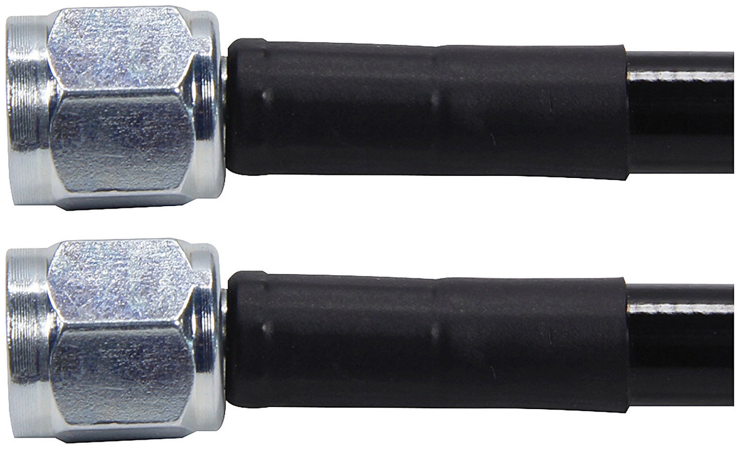 Allstar Performance Coated Braided Line 18in #4Hose -4Str/-4Str Steel ALL48440-18