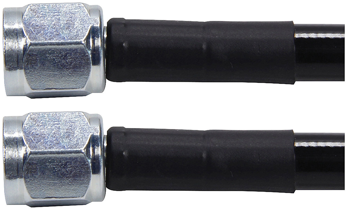 Allstar Performance Coated Line #4Str to Str Steel Ends 48in ALL48440-48