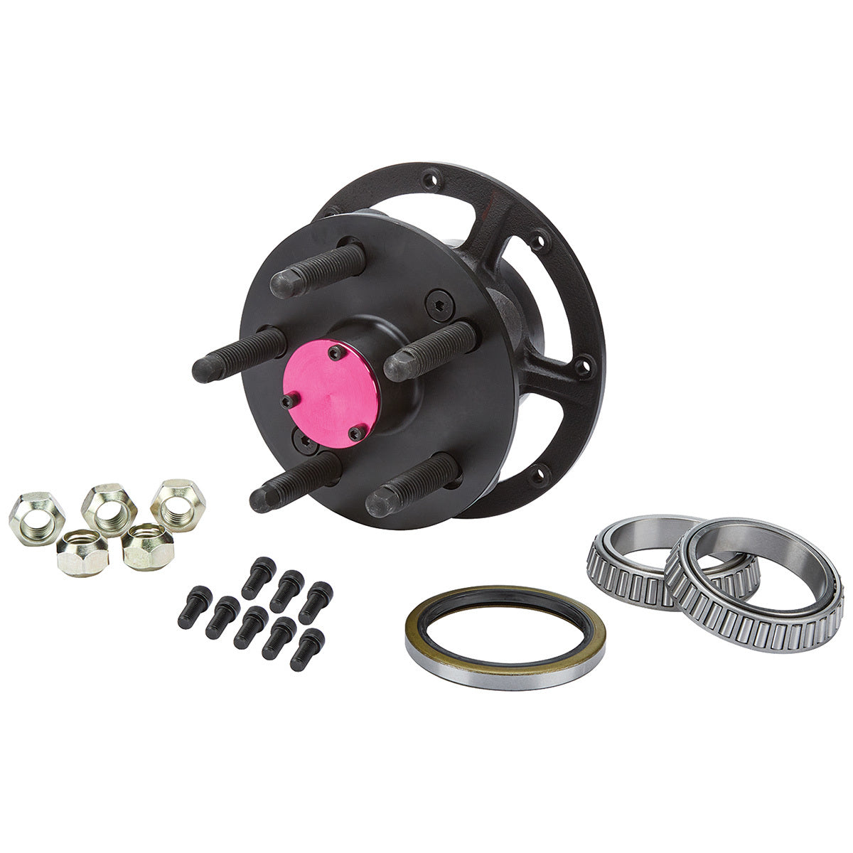Allstar Performance 5x4.75 Rear Hub Kit Steel 2.5 ALL68807