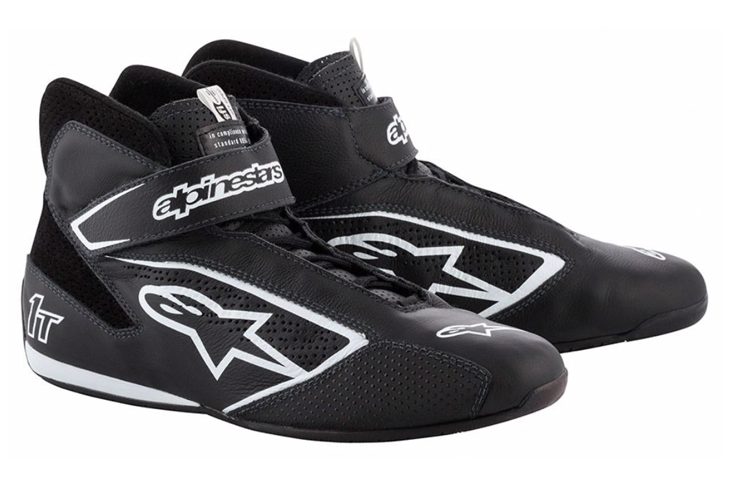 Alpinestars Tech 1-T Shoe Black Size 8 ALP2710119-12B-8