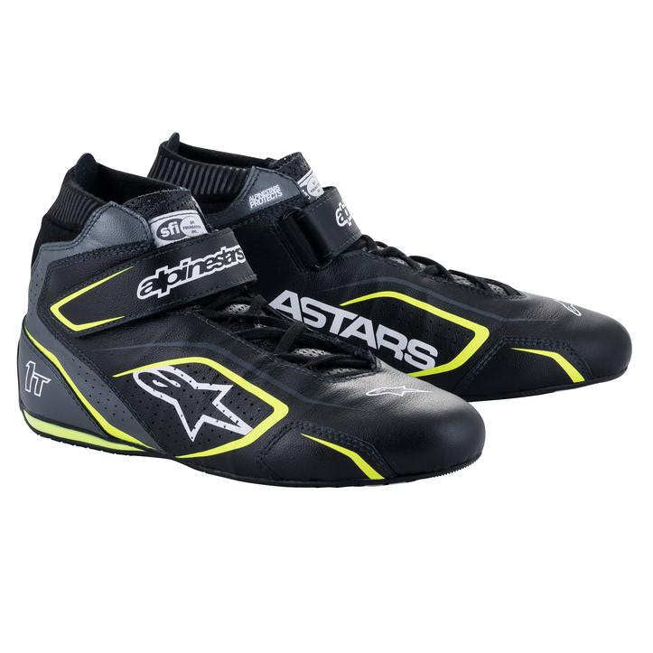 Alpinestars Shoe Tech-1T V3 Black / Flu Yellow Size 10 ALP2710122-1055-10