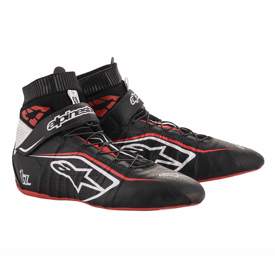 Alpinestars Tech 1-Z Shoe Size 9.5 Black / Red ALP2715120-123-9.5