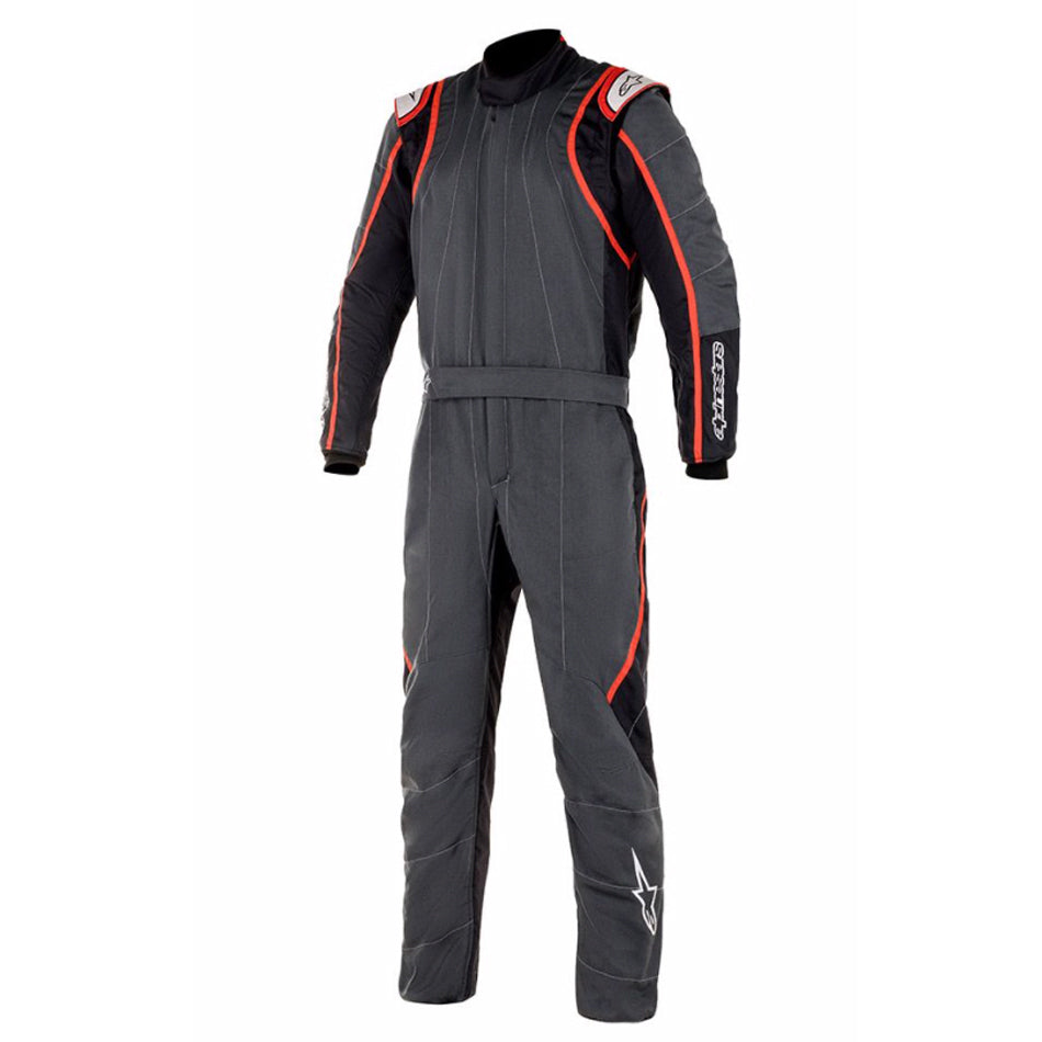 Alpinestars Suit GP Race V2 Gray / Red / Black Medium ALP3355121-1431-52