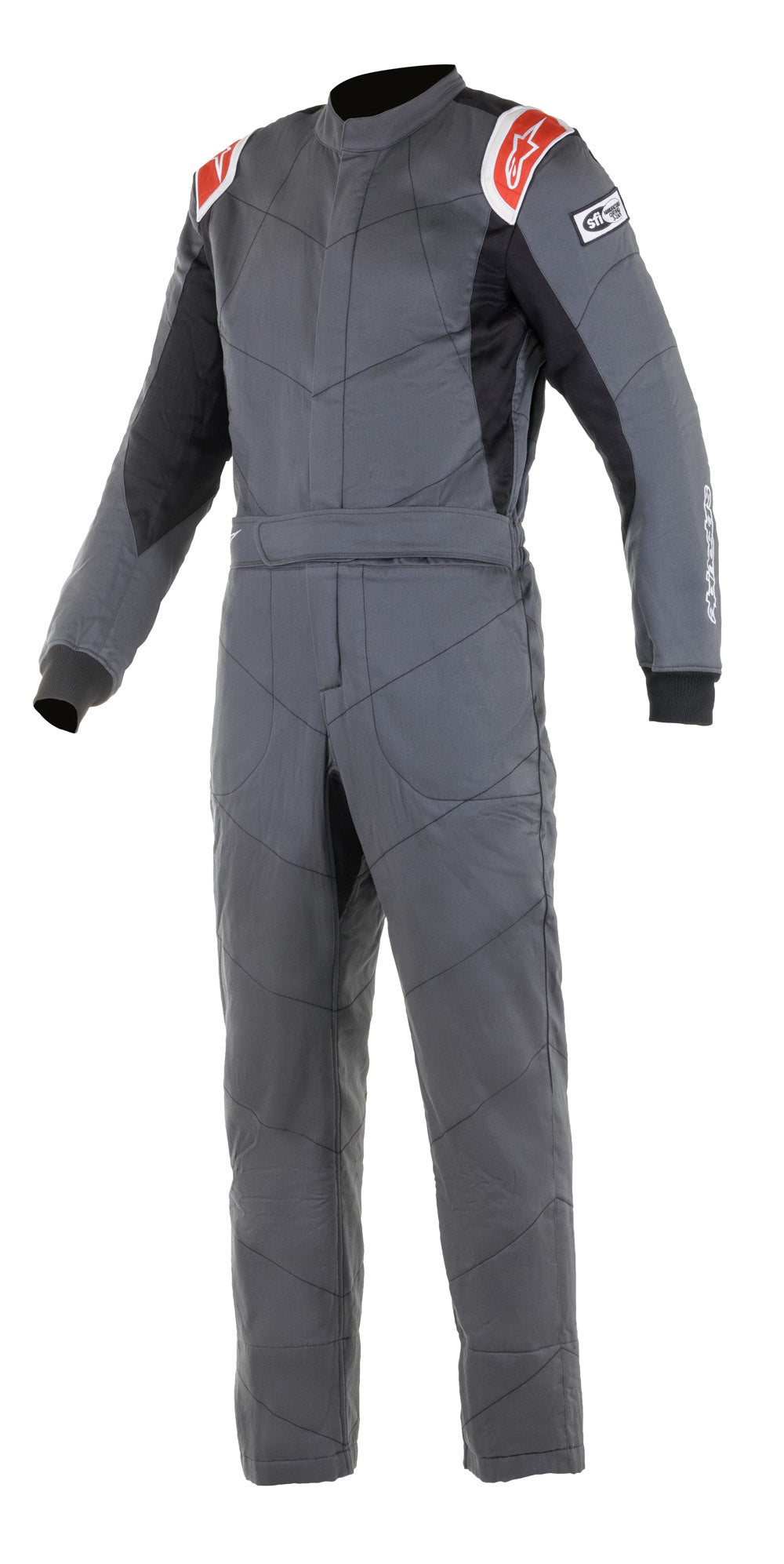 Alpinestars Suit Knoxville V2 Grey / Red Small / Medium ALP3355921-143-50