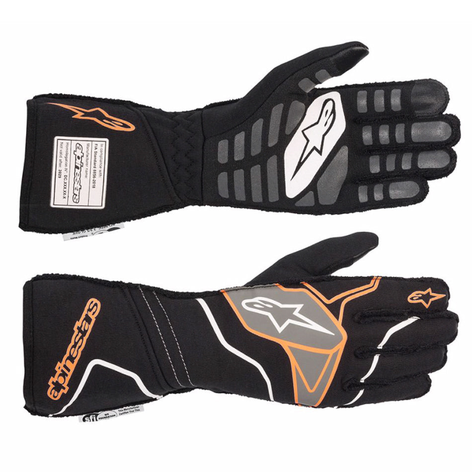 Alpinestars Tech-1 ZX Glove Small Black / Fluo Orange ALP3550320-156-S
