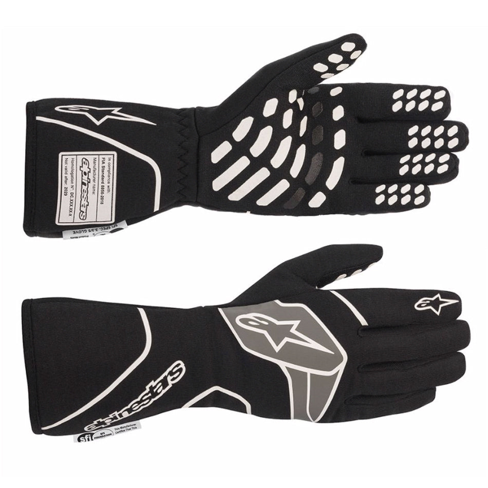 Alpinestars Tech-1 Race Glove XX- Large Black / White ALP3551120-12B-2XL