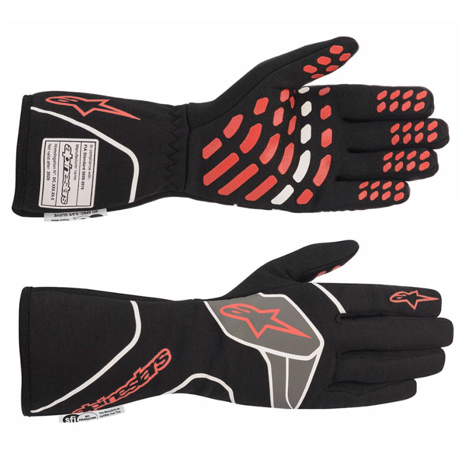 Alpinestars Tech-1 Race Glove XX- Large Black / Red ALP3551120-13-2XL