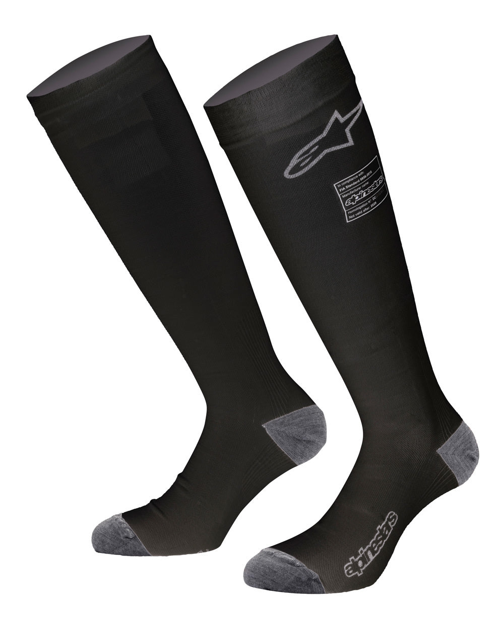 Alpinestars Socks ZX Evo V3 Black Large ALP4704321-10-L