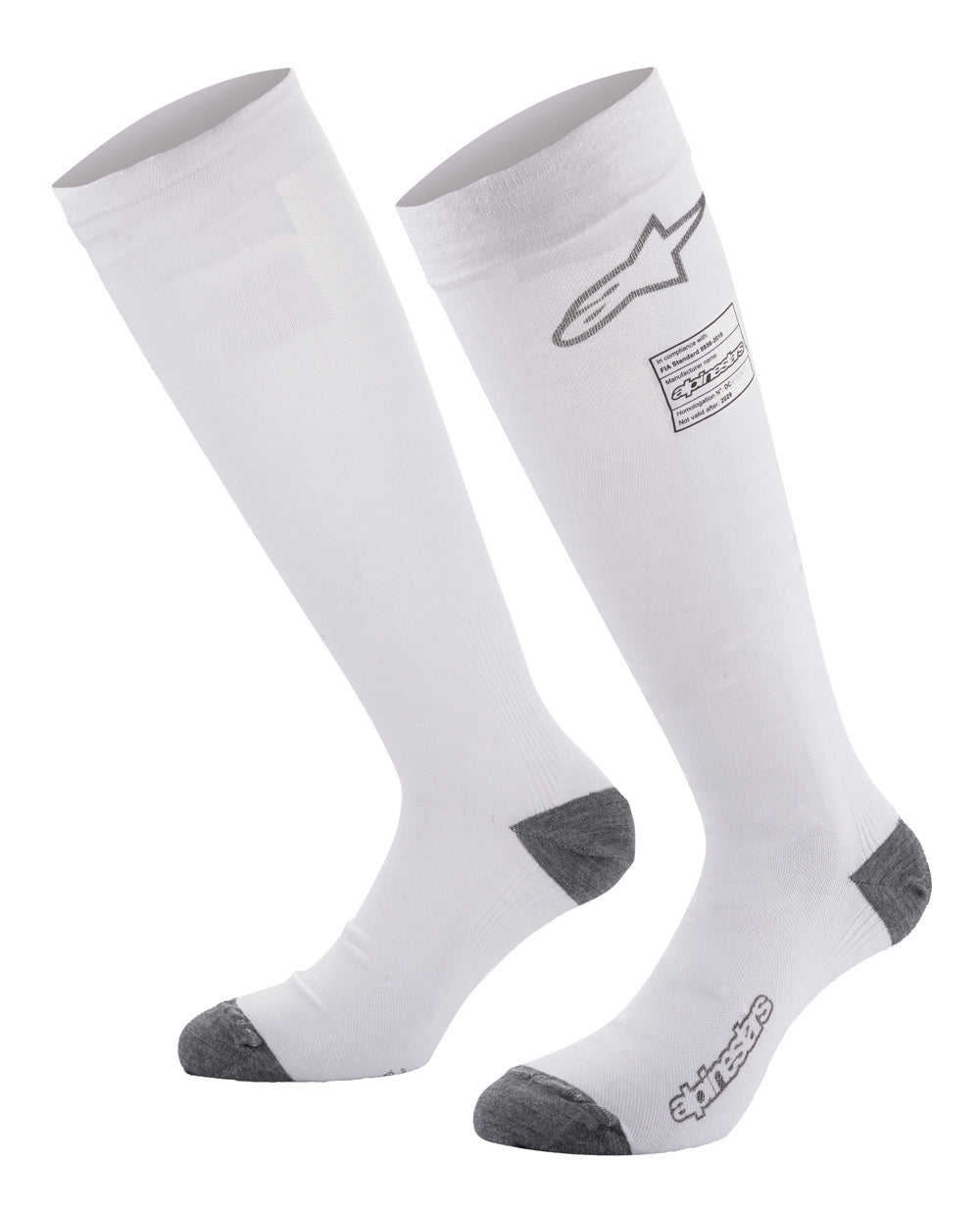 Alpinestars Socks ZX Evo V3 White X-Large ALP4704321-20-XL
