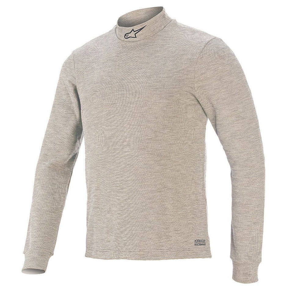 Alpinestars Race Top V3 Large Lt. Gray Long Sleeve ALP4754520-11-L