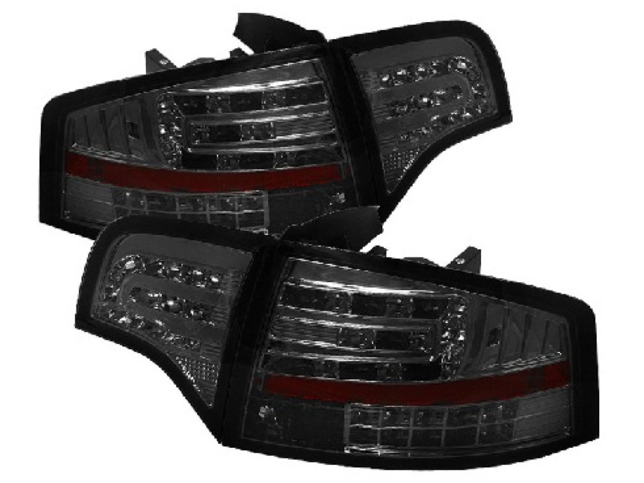 Spyder Audi A4 4Dr 06-08 LED Tail Lights - Smoke (SKU #5029317) 0BB51