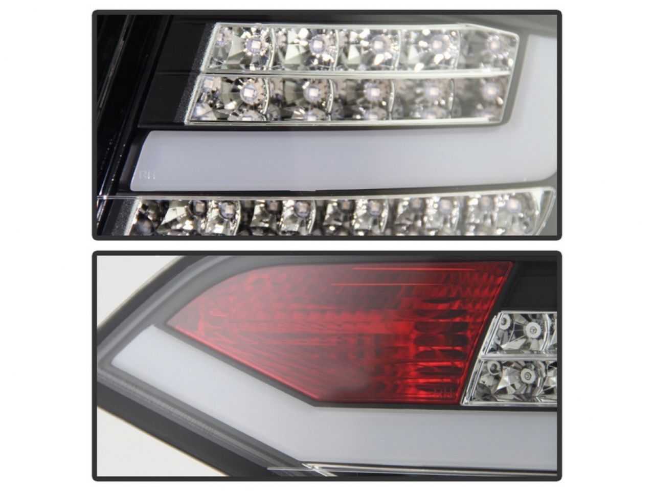 Spyder Audi A4 09-12 4Dr LED Tail Lights - Incandescent Model Only