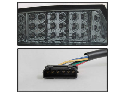 Spyder Audi A4 96-01 LED Tail Lights - Smoke