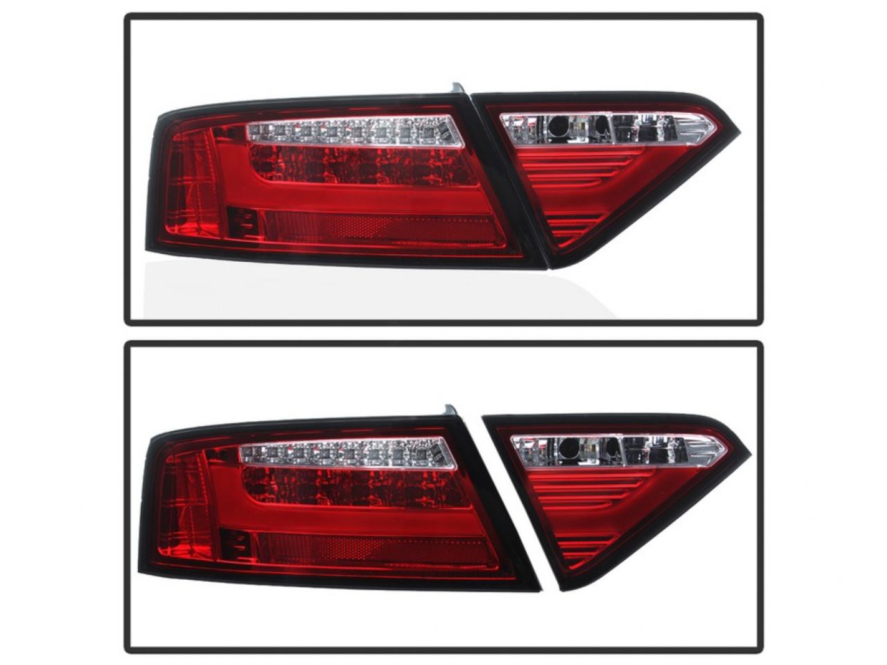 Spyder Audi A5 08-12 LED Tail Lights - LED Model Only