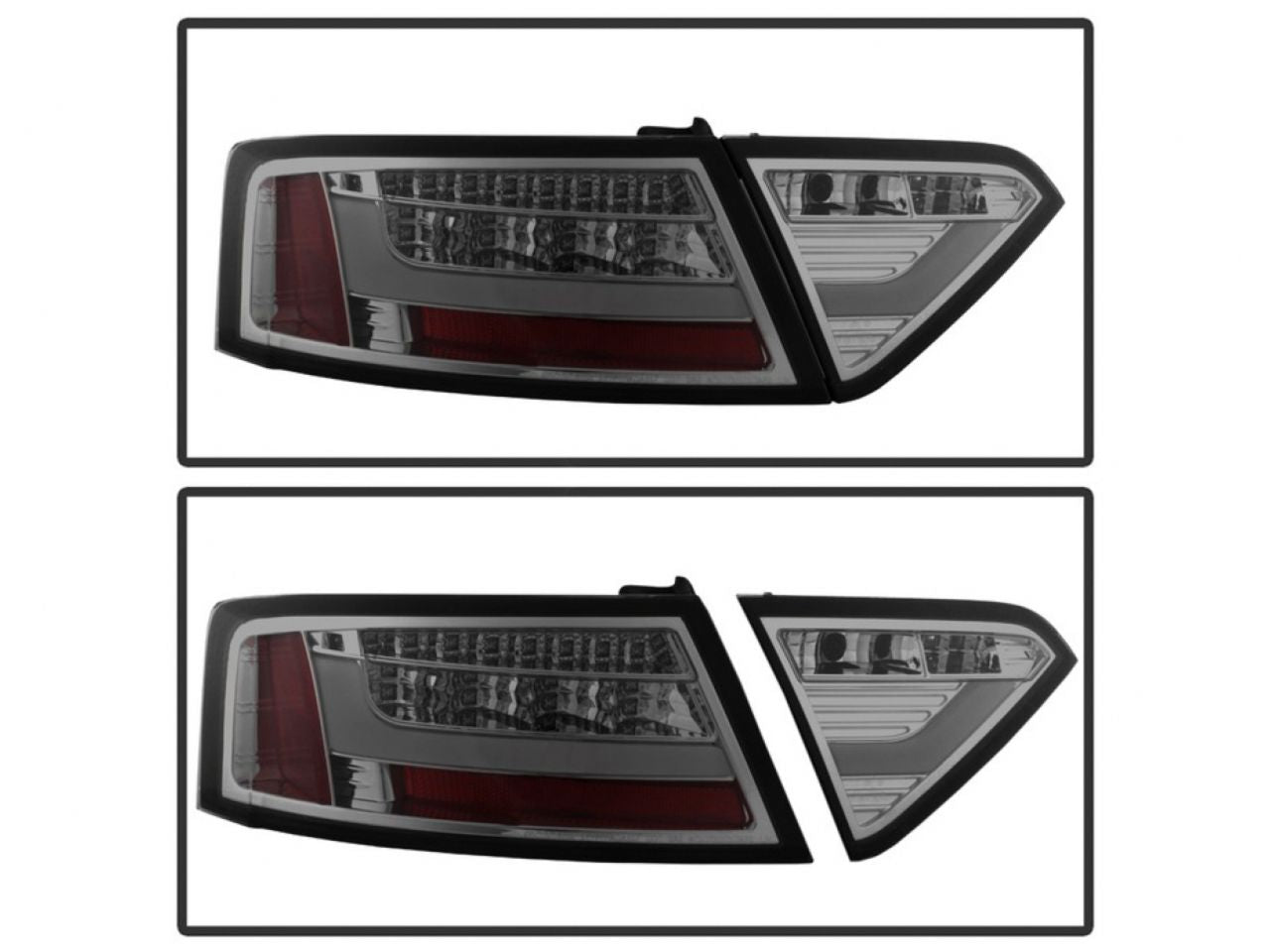 Spyder Audi A5 08-12 LED Tail Lights - LED Model Only