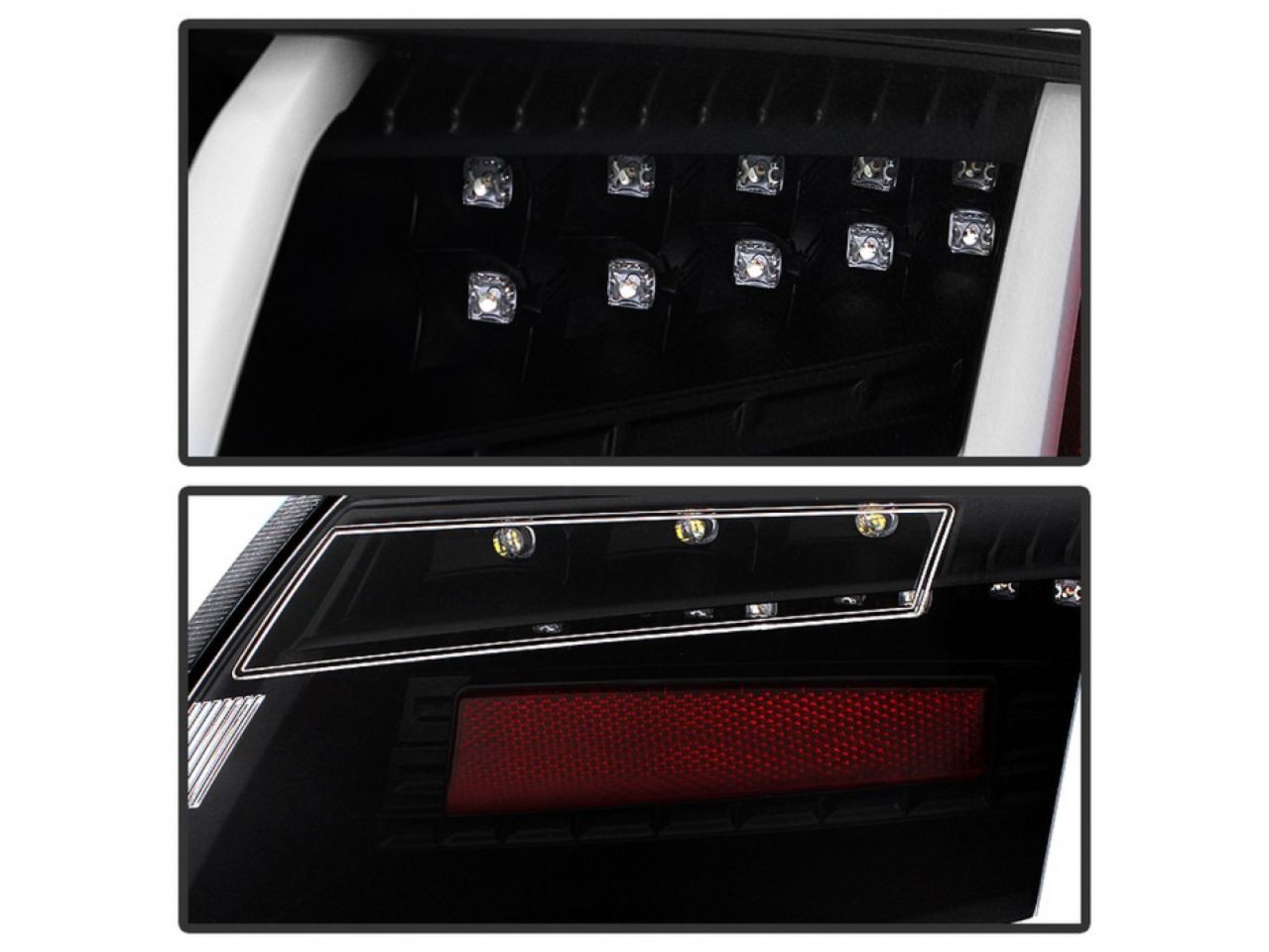 Spyder Audi TT 08-14 LED Tail Lights - Black