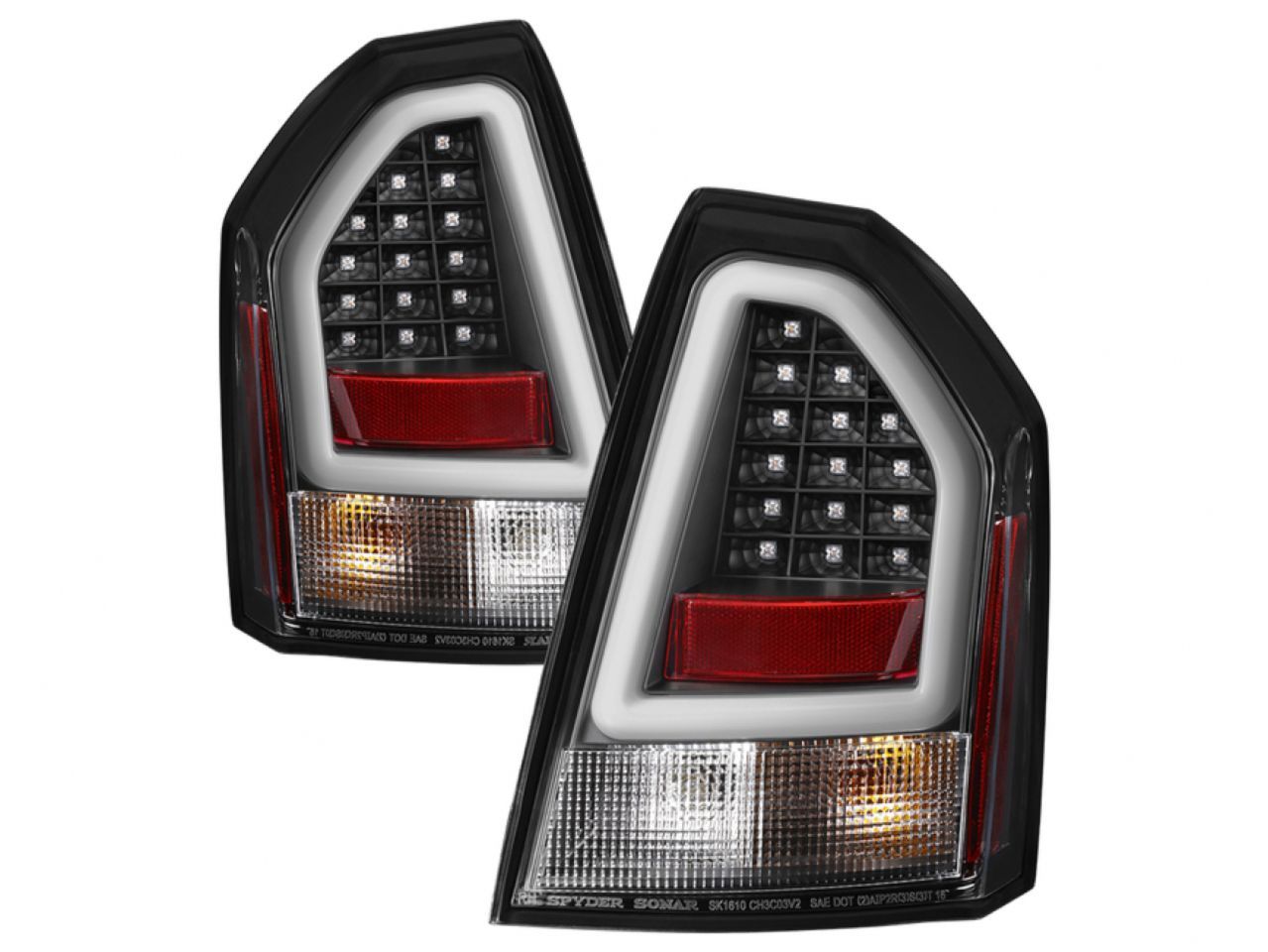 Spyder Tail Lamps ALT-YD-C305V2-LED-BK Item Image