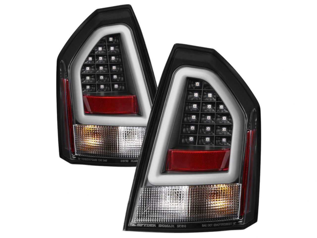 Spyder Tail Lamps ALT-YD-C308V2-LED-BK Item Image