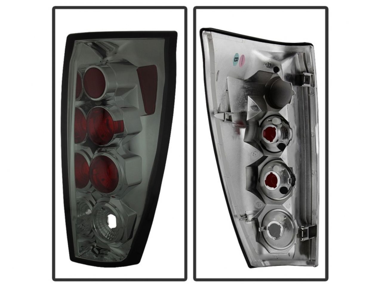 Spyder Chevy Avalanche 02-06 Euro Style Tail Lights - Smoke (SKU #5001139)