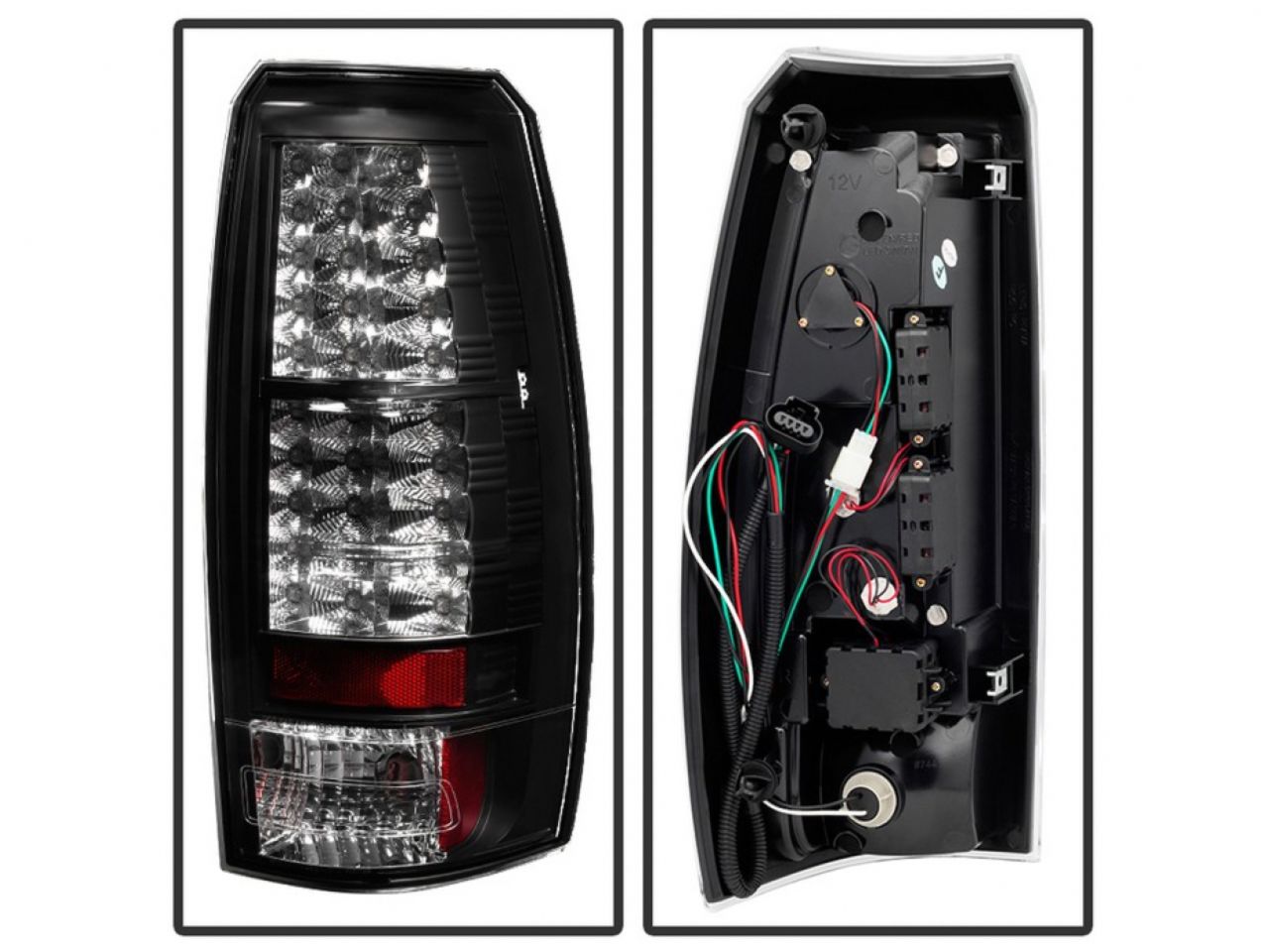 Spyder Chevy Avalanche 07-13 LED Tail Lights - Black (SKU #5032461)