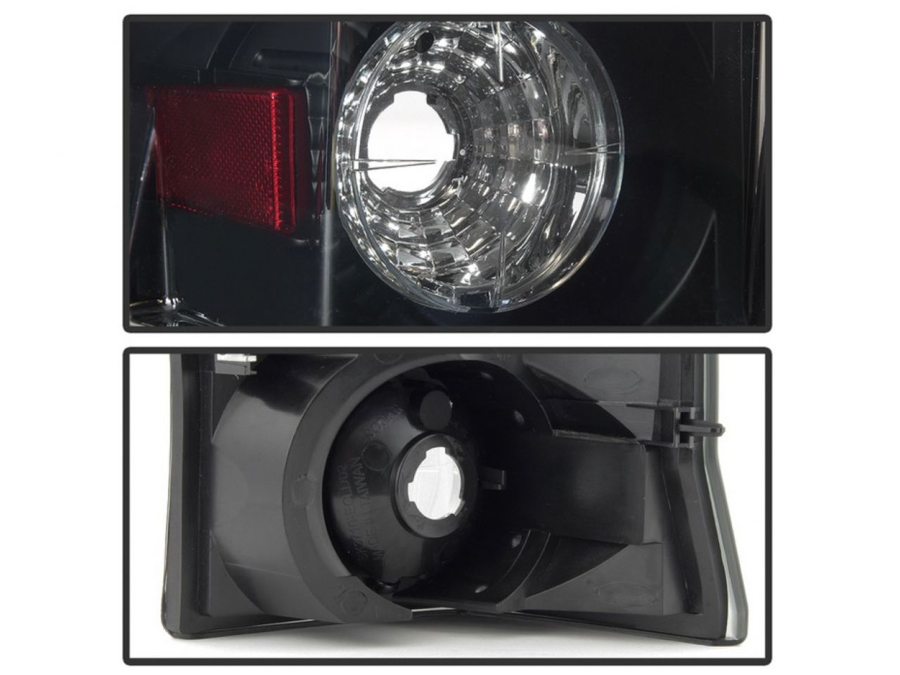 Spyder Cadillac Escalade SUV (Not EXT) 02-06 Euro Style Tail Lights - Black S