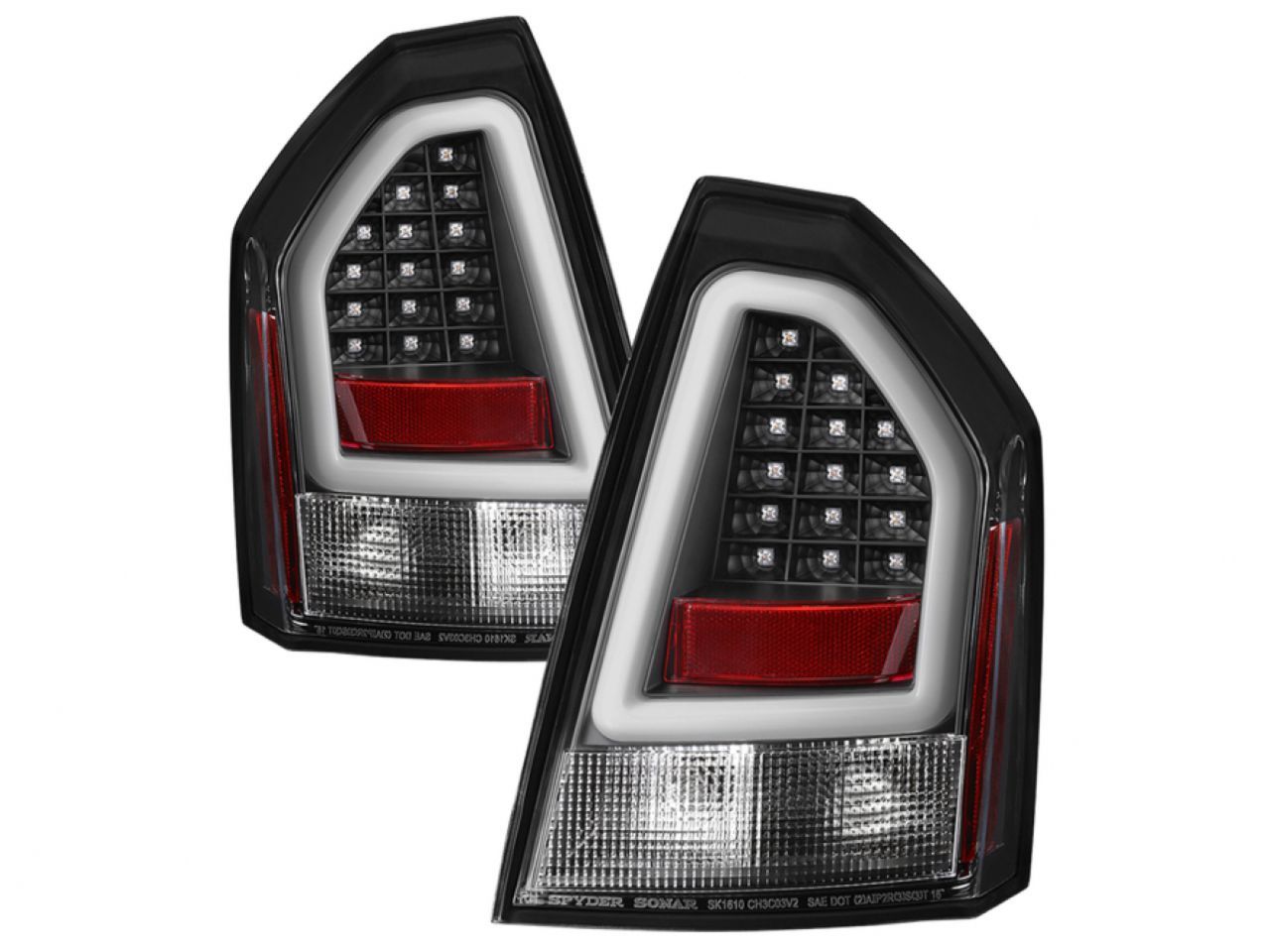 Spyder Tail Lamps ALT-YD-CHR305V2-LED-BK Item Image