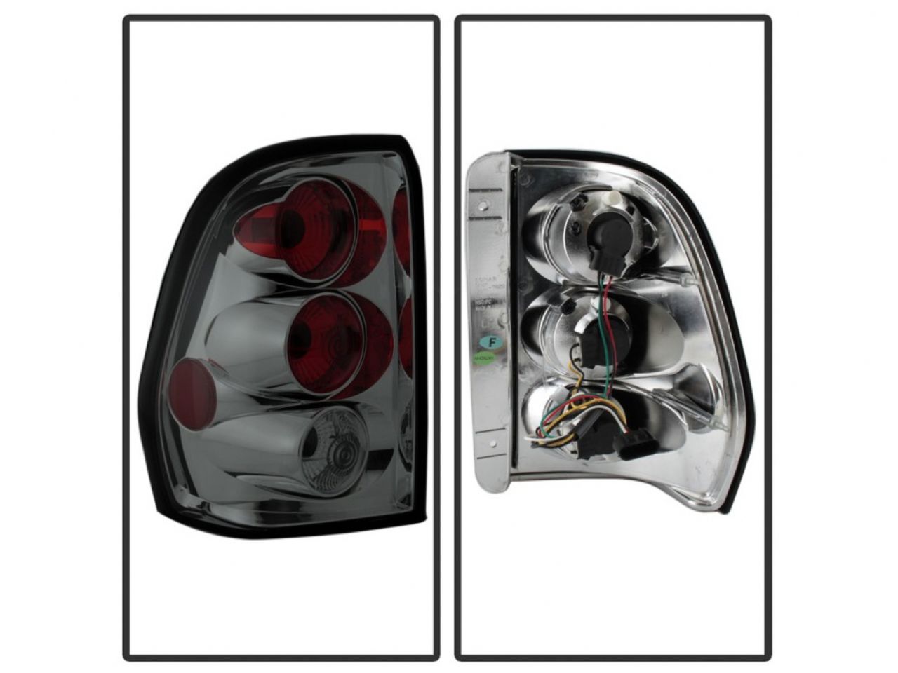 Spyder Chevy TrailBlazer 02-09 Euro Style Tail Lights - Smoke (SKU #5002204)