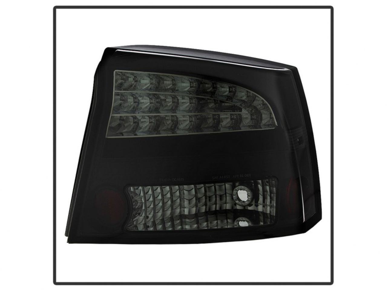 Spyder Dodge Charger 06-08 LED Tail Lights - Black Smoke (SKU #5084408)