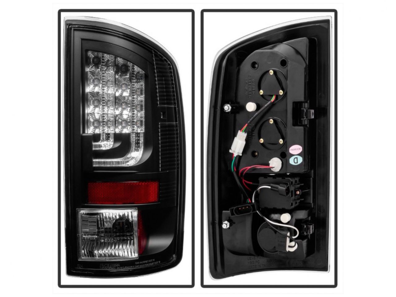 Spyder Dodge Ram 07-08 1500 / Ram 07-09 2500/3500 Version 2 LED Tail Lights