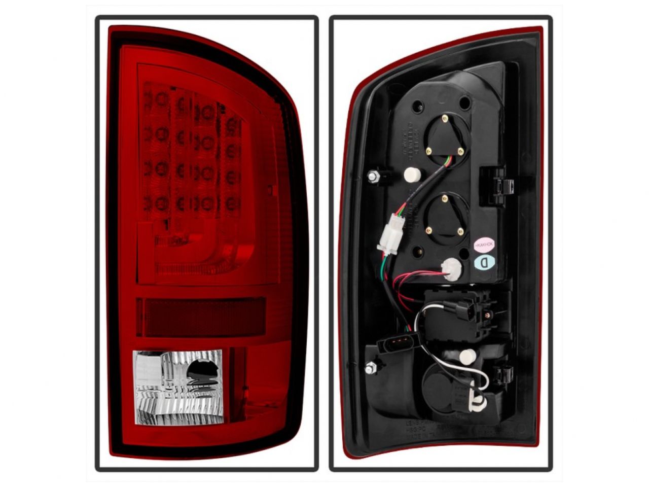 Spyder Dodge Ram 07-08 1500 / Ram 07-09 2500/3500 Version 2 LED Tail Lights