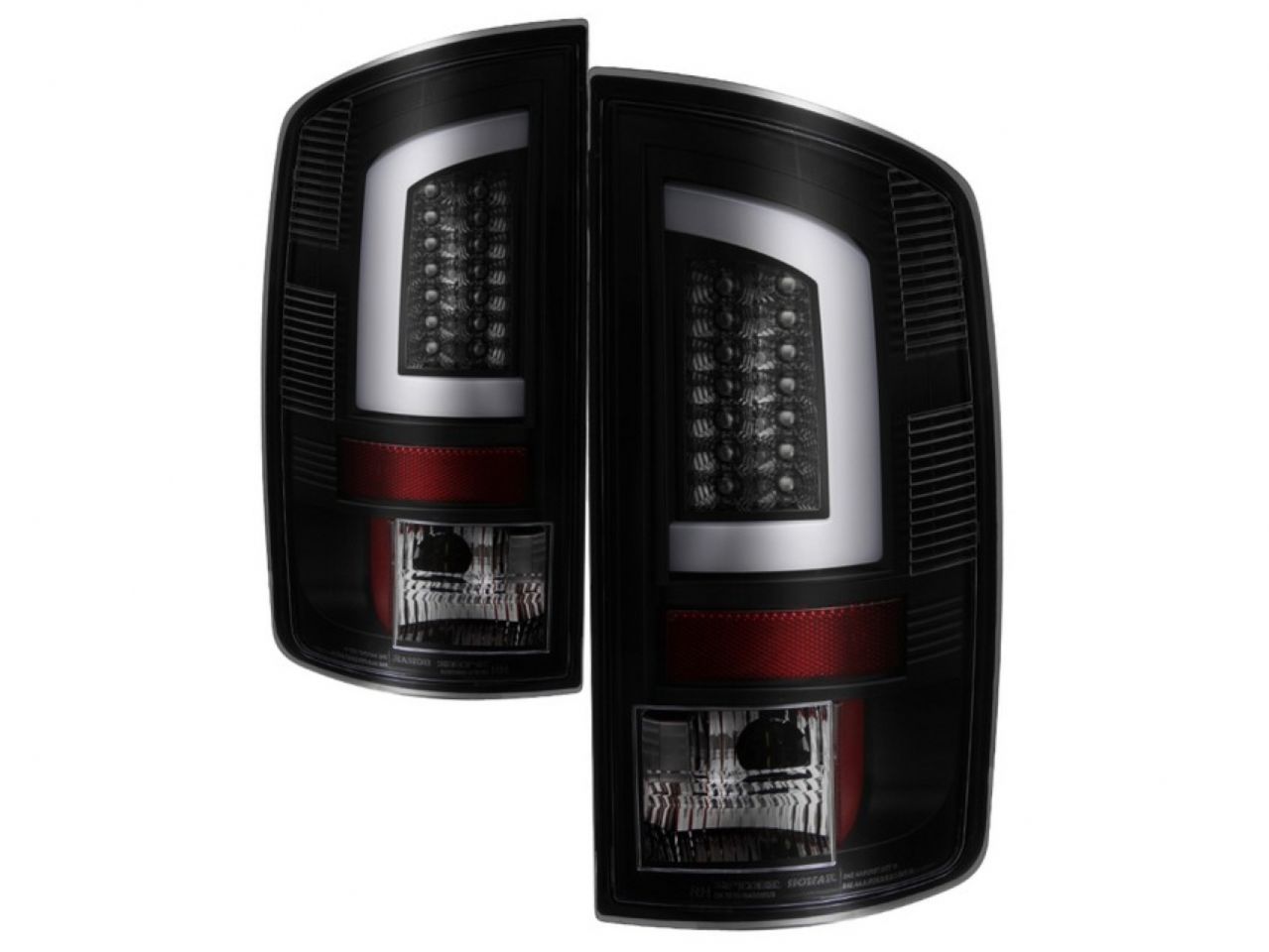 Spyder Tail Lamps ALT-YD-DRAM06V3-LBLED-BSM Item Image