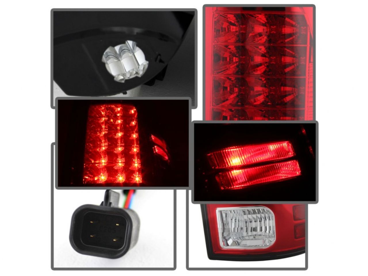 Spyder Dodge Ram 1500 13-14 / Ram 2500/3500 13-14 LED Tail Lights