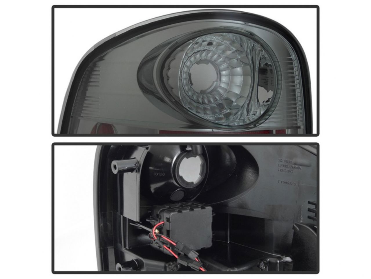 Spyder Ford F150 Flareside 97-03 LED Tail Lights - Smoke (SKU #5003447)