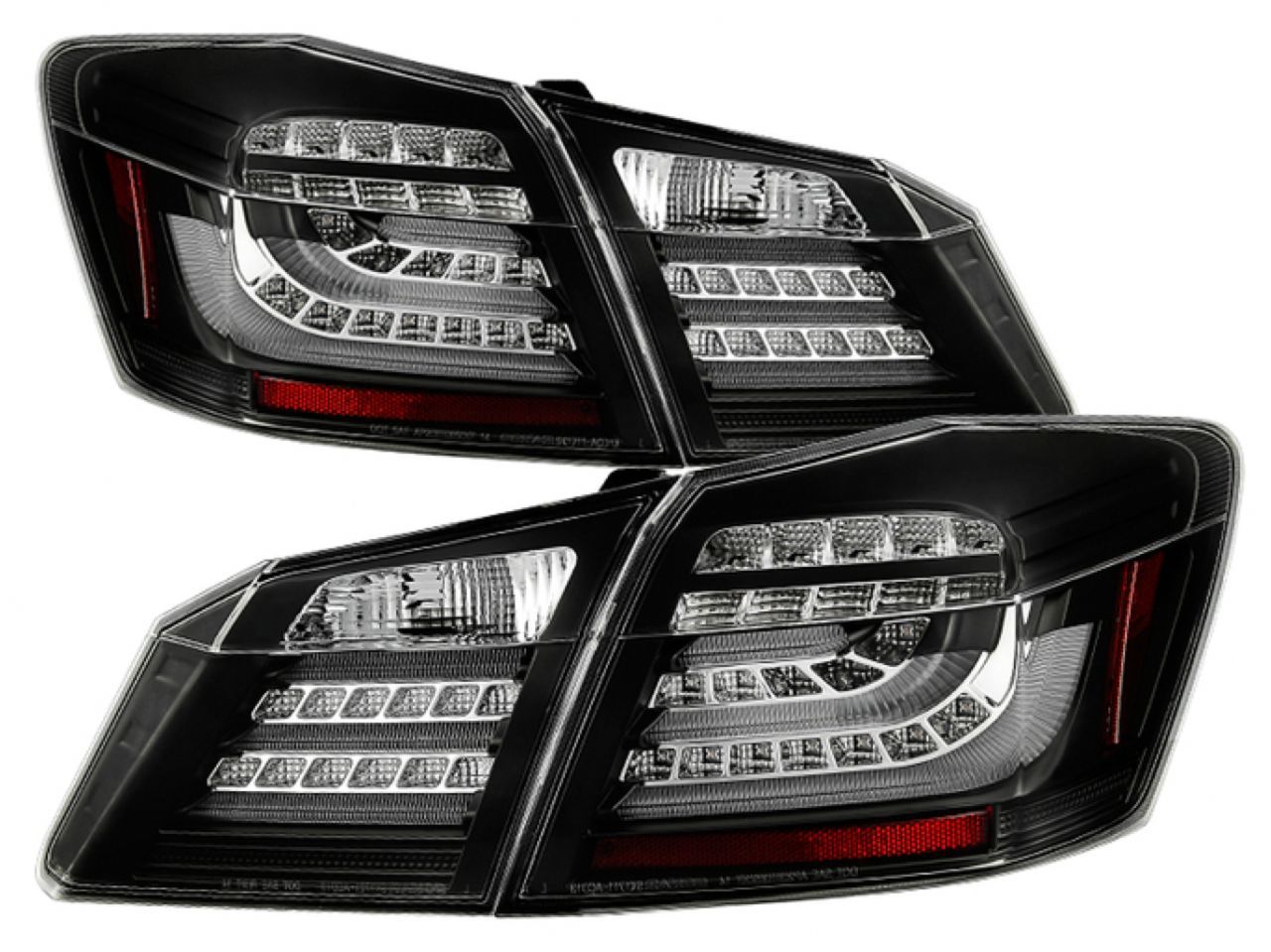 Spyder Tail Lamps ALT-YD-HA13LED-LED-BK Item Image