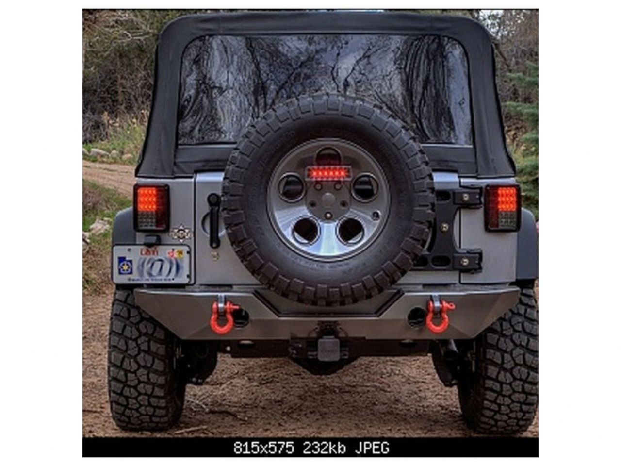 Spyder Jeep Wrangler 07-16 LED Tail Lights - Smoke (SKU #5070418)