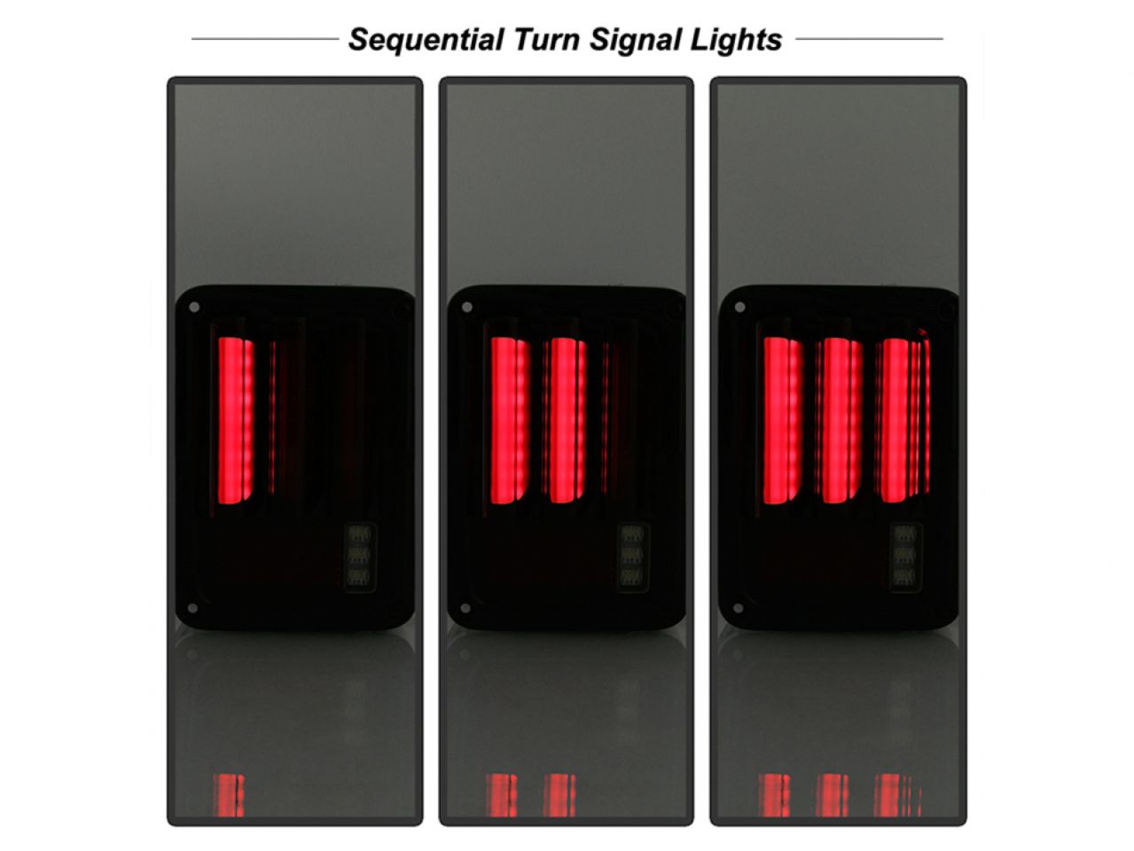 Spyder Jeep Wrangler (JK JKU) 07-18 Version 2 Light Bar Sequential Turn