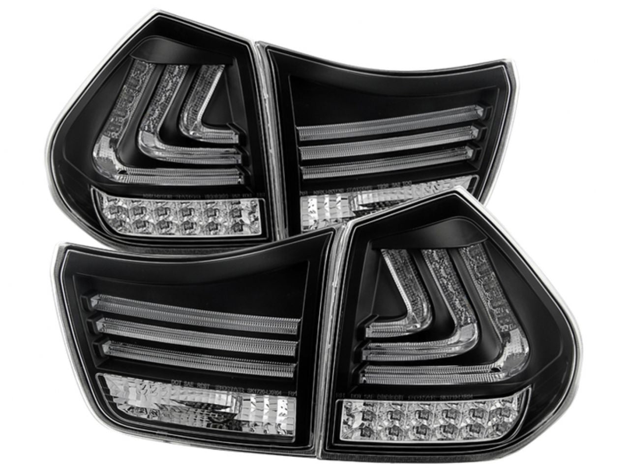 Spyder Tail Lamps ALT-YD-LRX04-LED-BK Item Image