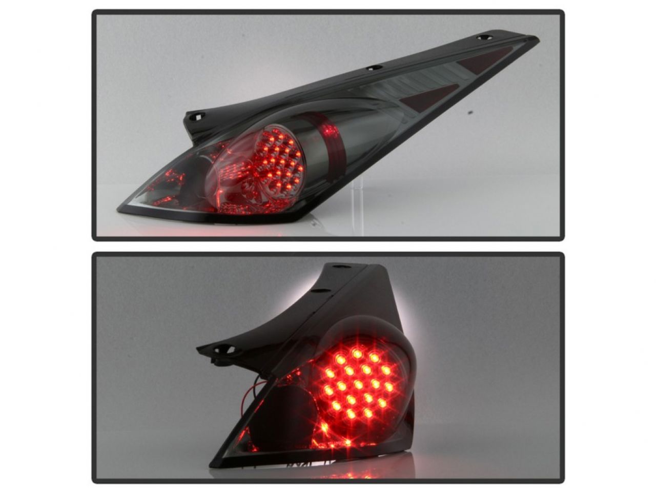 Spyder Nissan 350Z 03-05 LED Tail Lights - Smoke