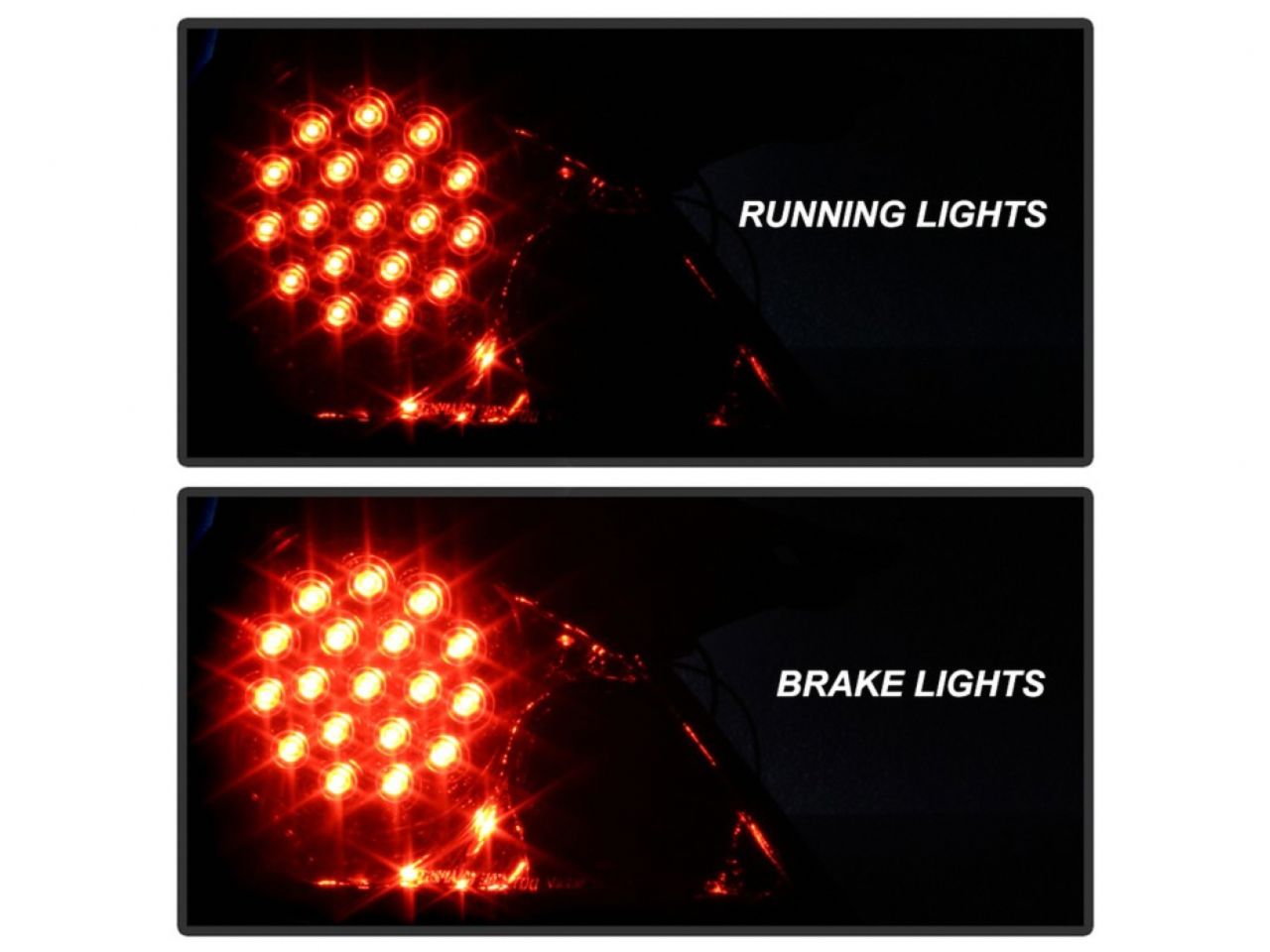 Spyder Nissan 350Z 03-05 LED Tail Lights - Smoke