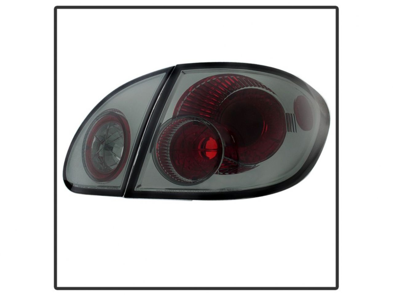 Spyder Toyota Corolla 03-08 Euro Style Tail Lights - Smoke (SKU #5033673)