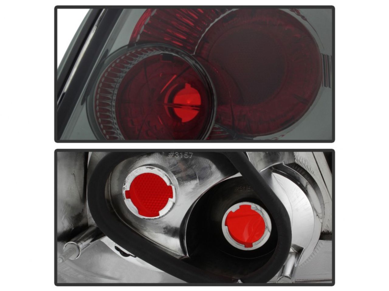 Spyder Toyota Corolla 03-08 Euro Style Tail Lights - Smoke (SKU #5033673)