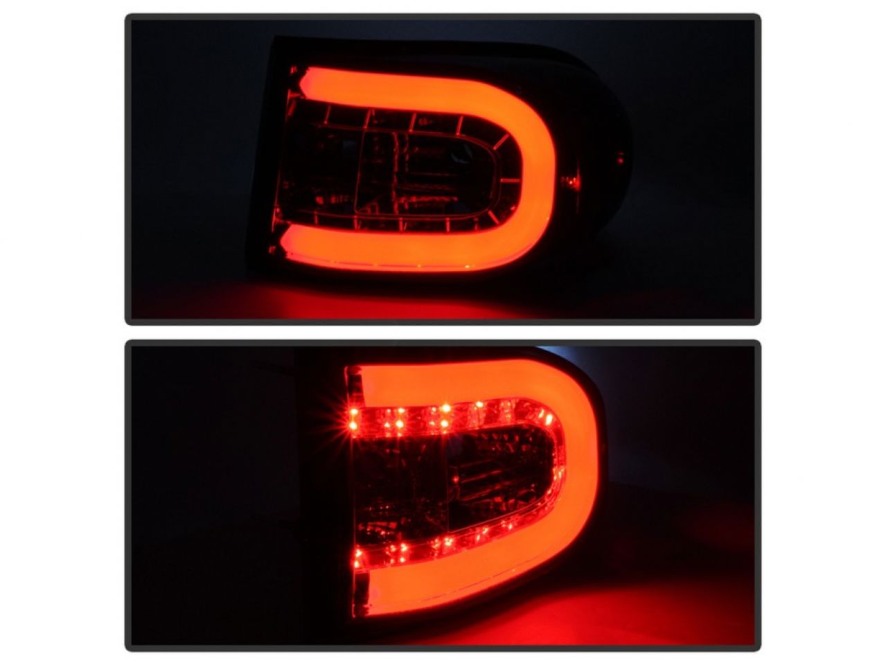 Spyder Toyota FJ Cruiser 07-13 Light Bar LED Tail Lights - Smoke