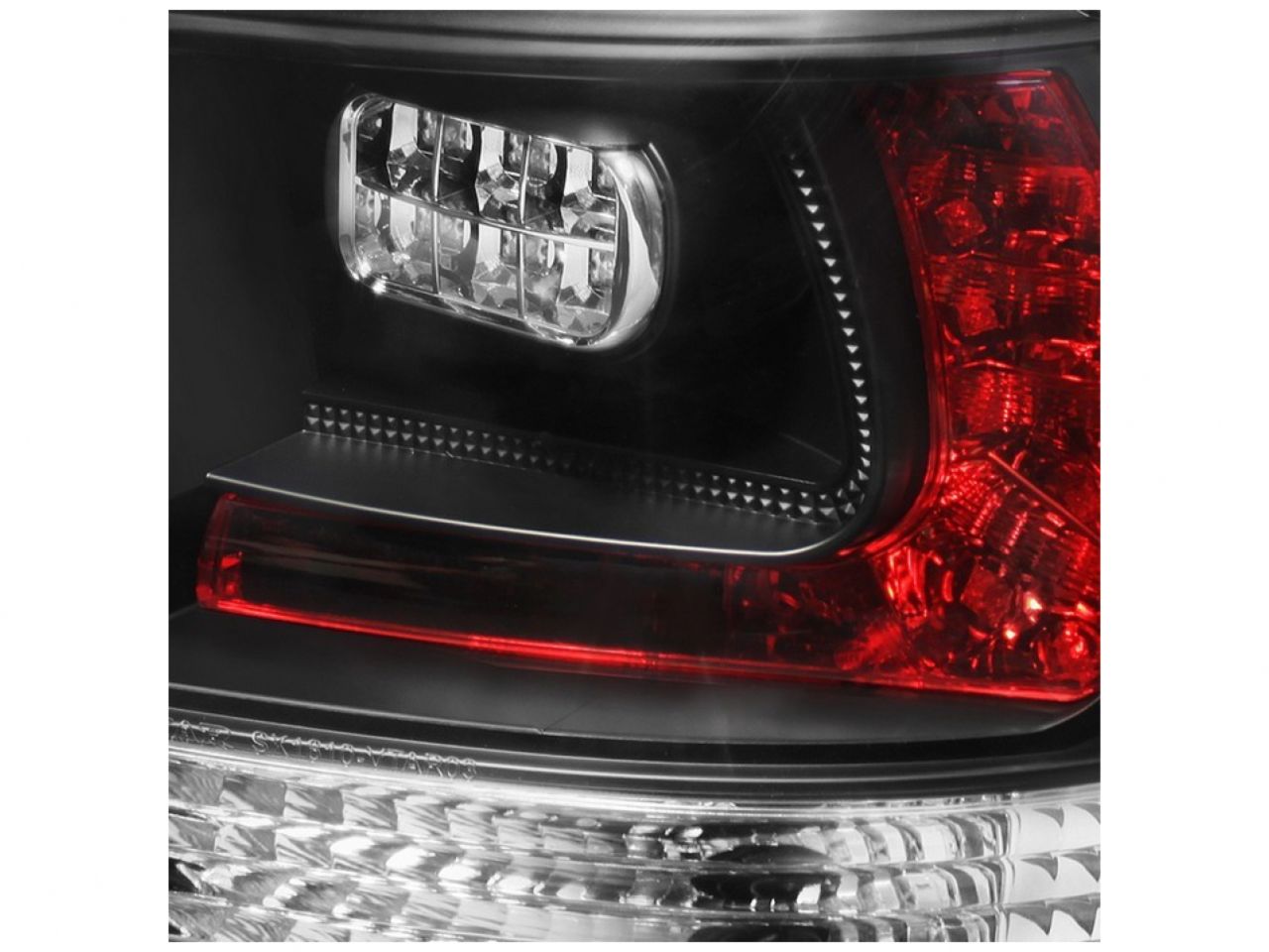 Spyder Volkswagen Touareg 03-07 LED Tail Lights - Black