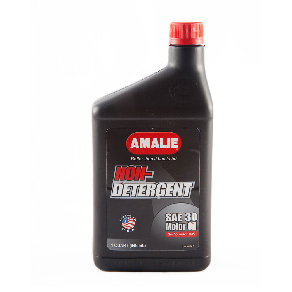 Amalie Non Detergent Motor Oil 30W Case 12 x 1 Quart AMA160-60536-56