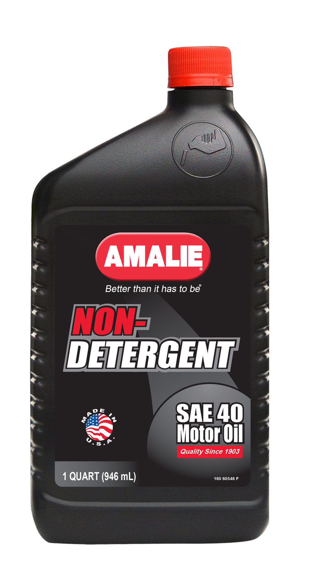 Discontinued Amalie Non Detergent Motor Oil 40W Case 12 x 1 Quart AMA160-60546-56