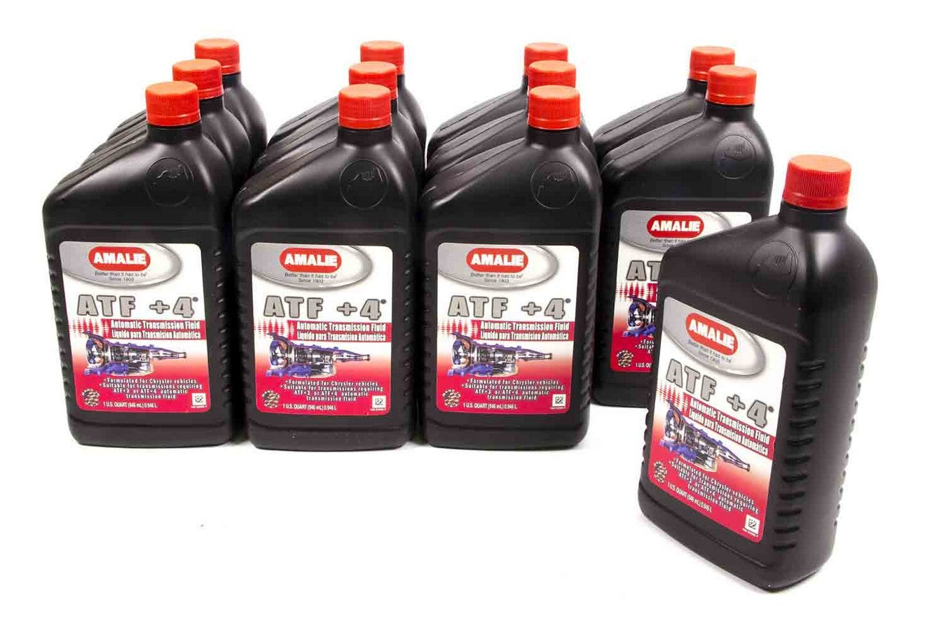 Amalie Chrysler ATF +4 Type Trans Fluid Case 12x1Qt AMA160-62886-56