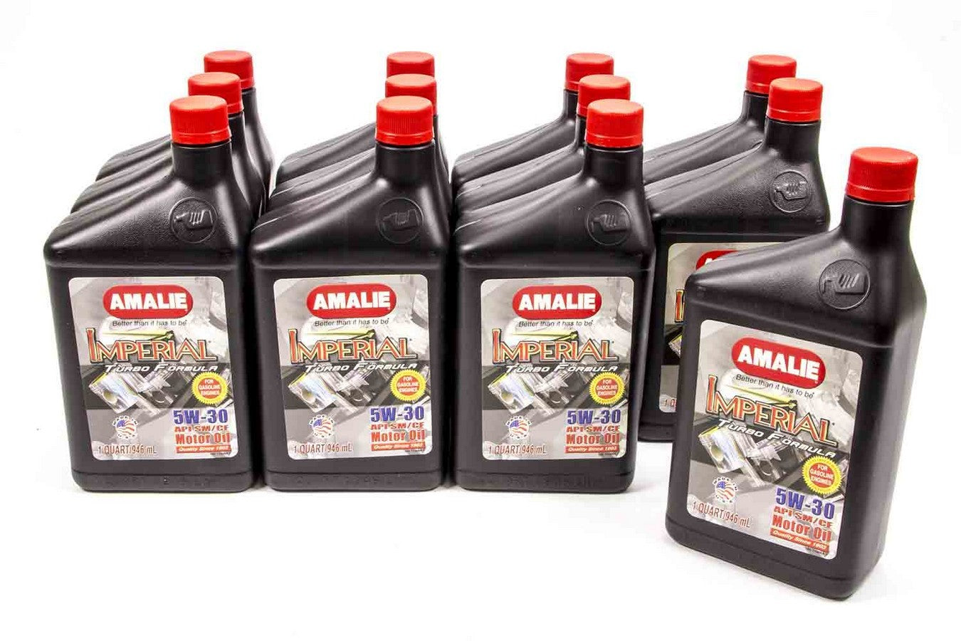 Amalie Imperial Turbo Formula 5w30 Oil Case 12x1Qt AMA160-71066-56