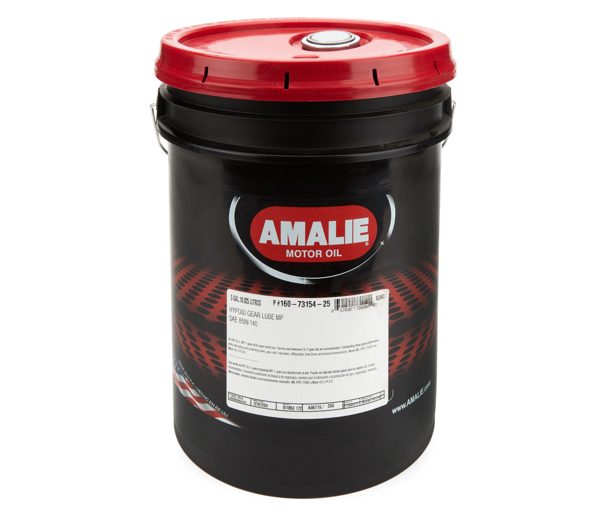 Amalie Hypoid Gear Oil Multi-Pu rpose GL-5 85w140 5 Gal. AMA160-73154-25