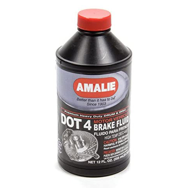 Amalie DOT 4 Brake Fluid 8 Oz AMA65041-92