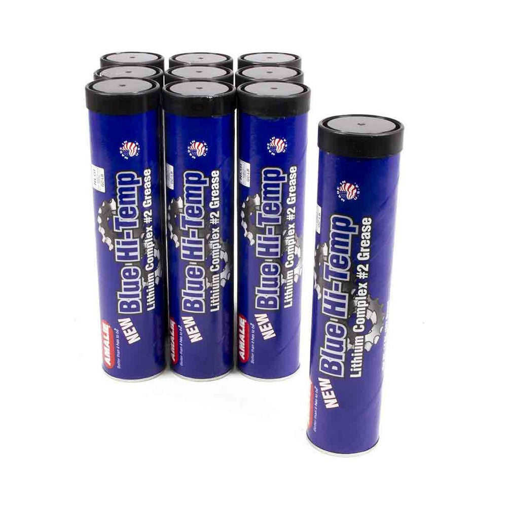 Amalie Blue Hi-Temp Grease #2 10 x 14oz Tubes AMA68321-91-10